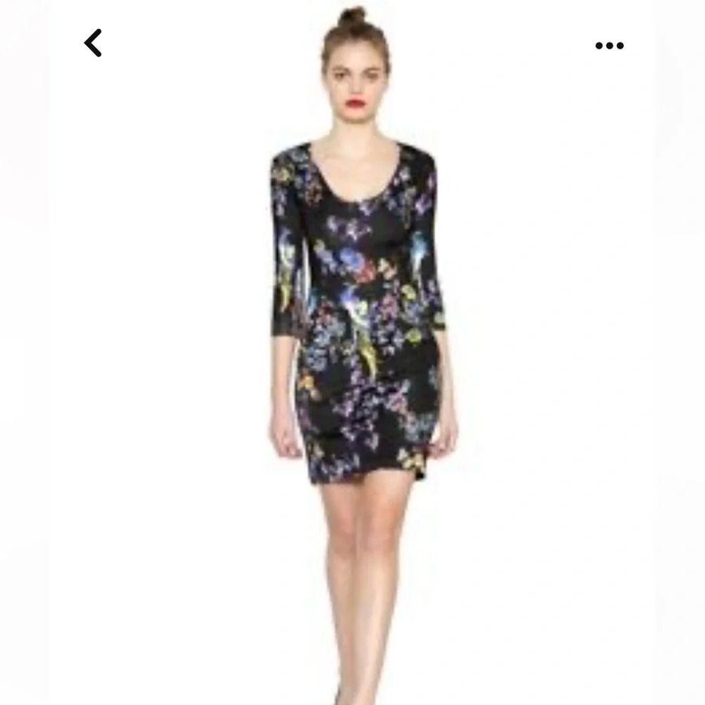 Just Cavalli printed Viscose jersey dress Size Medium
